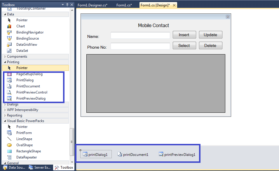 How To Print Grid View C# More Pages - Basic CURD Application MS Access Database